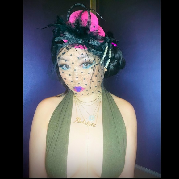 Mini Top Hat 🎩 With Veil - Picture 12 of 16